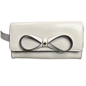 NWOT KATE SPADE New York White Leather Adjustable Belt Bag White S/M